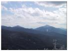 Looking southwest at Mt. Colden, Algonquin Peak, Wright Peak, Avalanche Mtn, Panther Peak, Mt. Phelps
