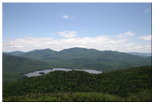 View from Ampersand Mountain toward the Sewards