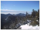 Looking southwest at Algonquin Peak, Wright Peak, Mt. Colden, Mt. Phelps