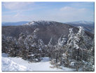 Looking northwest at Whiteface Mtn, Esther Mtn, Cascade Mtn